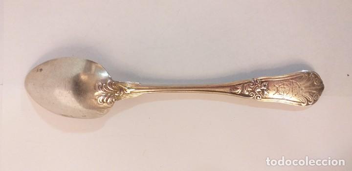 Militaria: Cucharilla de plata francesa del general Prim - Foto 1