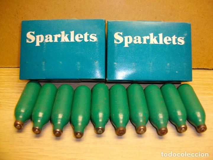 Militaria: 10 SPARKLETS DE AIRE COMPRIMIDO - Foto 1