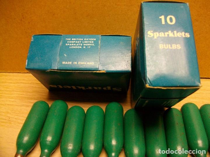 Militaria: 10 SPARKLETS DE AIRE COMPRIMIDO - Foto 2