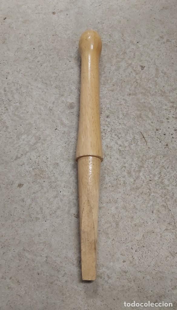 Militaria: Mango de pala de trinchera, 41 cm - Foto 1