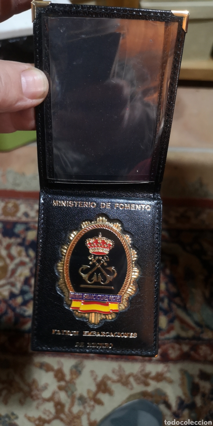 Militaria: Cartera de patr&oacute;n de embarcaci&oacute;n - Foto 1
