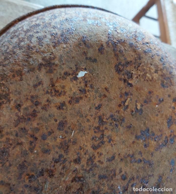 Militaria: Plato de trinchera de hierro - Foto 3