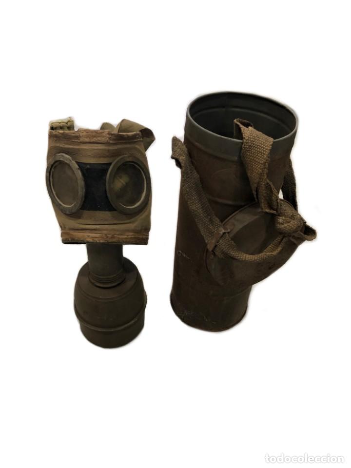 Militaria: MASCARA ANTIGAS FRANCESA WWII - Foto 1