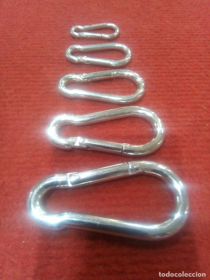 Militaria: MOSQUETONES DE ACERO - Foto 2
