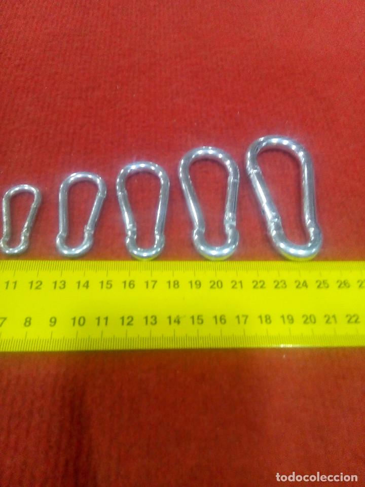 Militaria: MOSQUETONES DE ACERO - Foto 3
