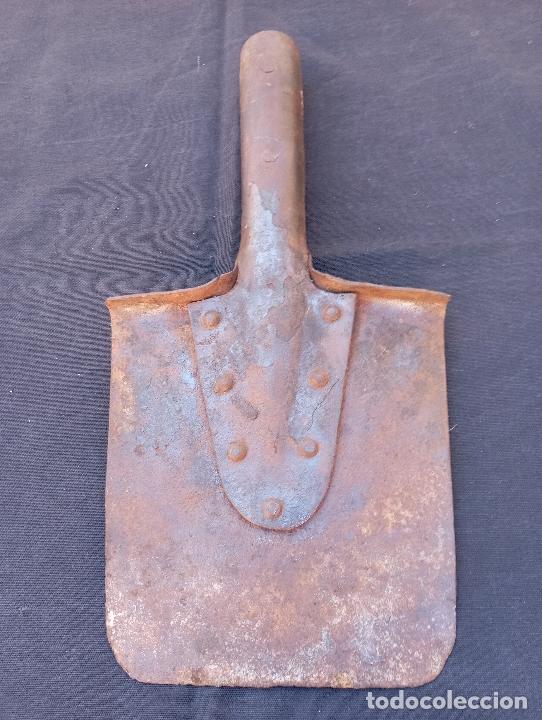 Militaria: ANTIGUA PALA TRINCHERA. - Foto 2