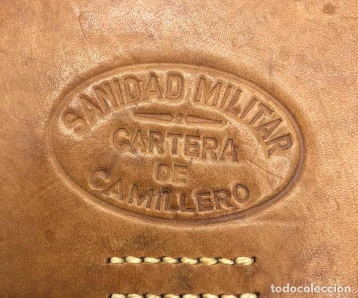 Militaria: CARTERA DE CAMILLERO EJ&Eacute;RCITO ESPA&Ntilde;OL - Foto 3