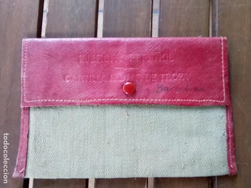 Militaria: CARTERA DEL EJERCITO ESPA&Ntilde;OL PARA CARTILLA Y DOCUMENTOS - Foto 1