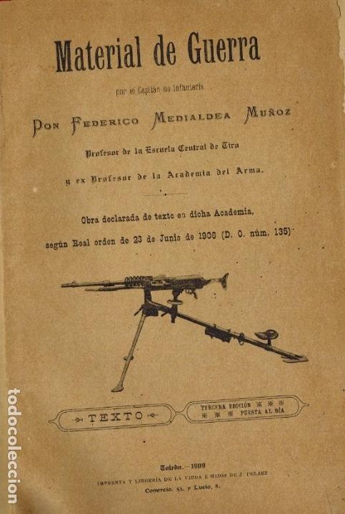 Militaria: MATERIAL DE GUERRA - Foto 1