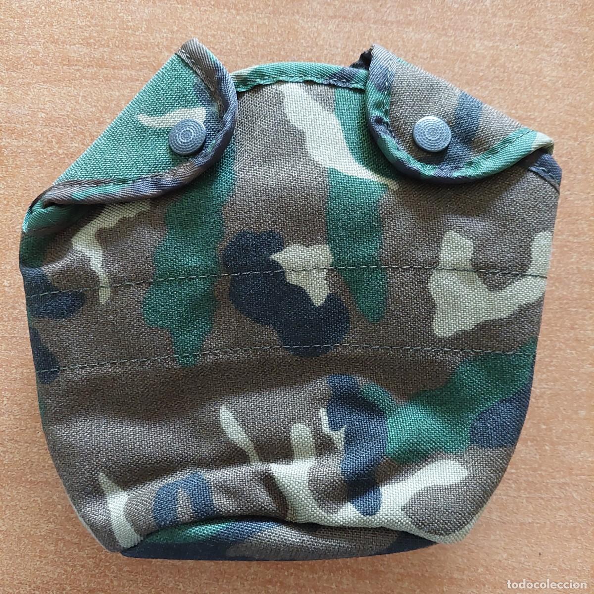 Militaria: Magn&iacute;fica funda camuflaje para cantimplora ej&eacute;rcito espa&ntilde;ol altus - Foto 1