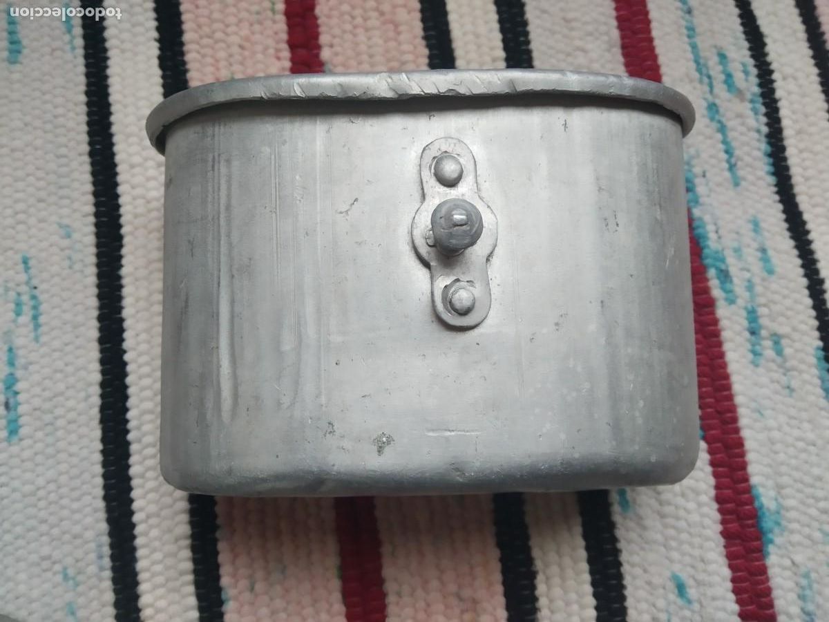 Militaria: CUCHARA Y BASE CANTIMPLORA MILITAR - SIDI IFNI - Foto 6