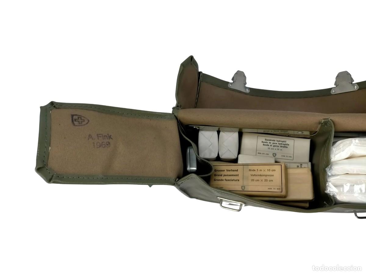 Militaria: Botiqu&iacute;n de campa&ntilde;a ejercito suizo - Foto 3