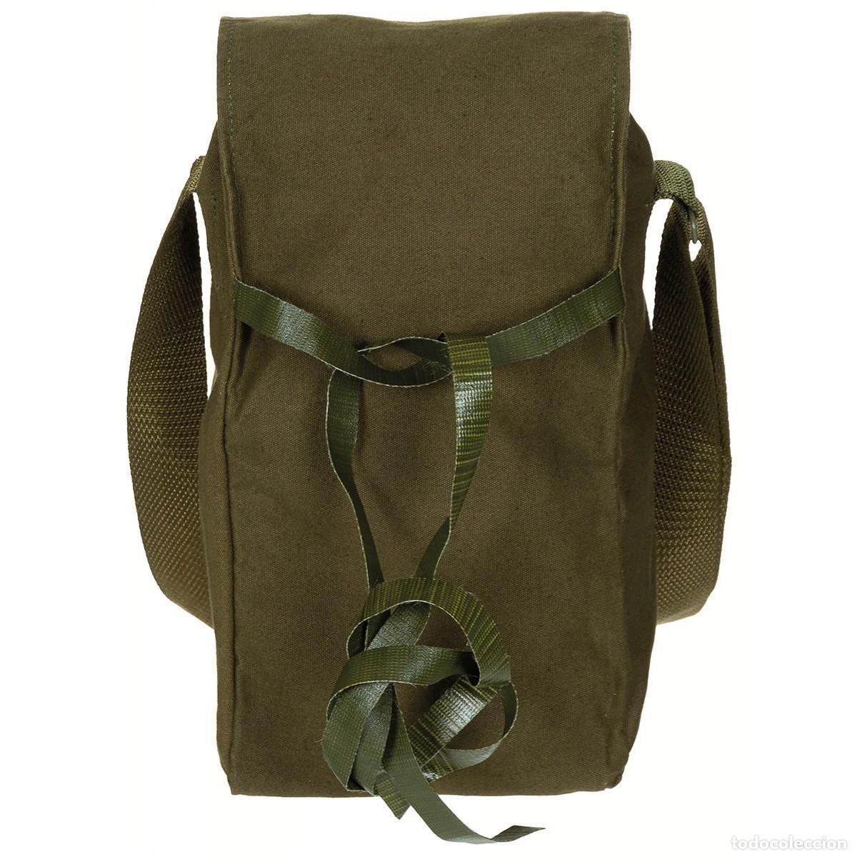 Militaria: FUNDA MASCARA ANTIGAS EJERCITO CHECO NUEVA - Foto 2