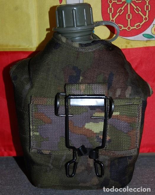 Militaria: CANTIMPLORA DE CAMPA&Ntilde;A EJERCITO PIXELADA BOSCOSA-18 - Foto 2