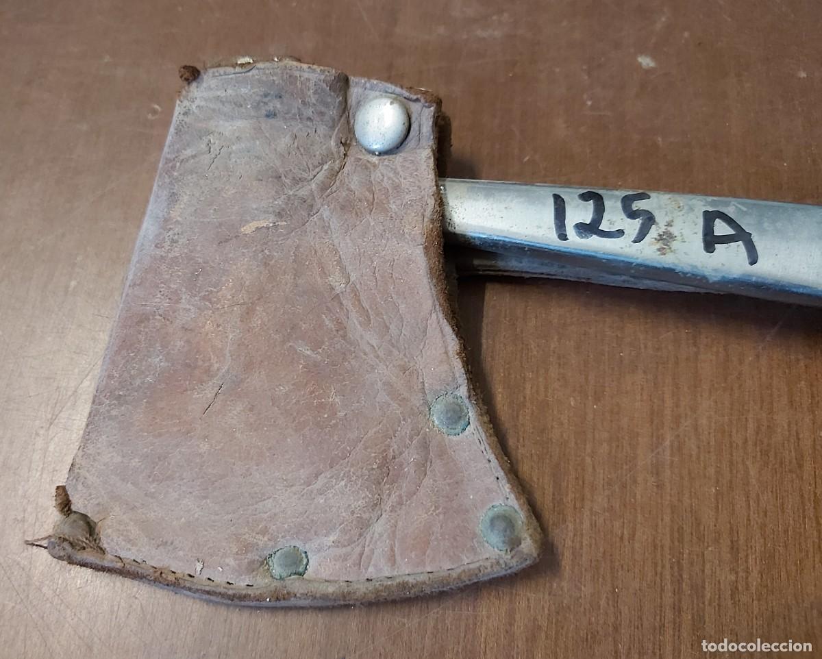 Militaria: Hacha martillo con funda, 22 cm - Foto 3