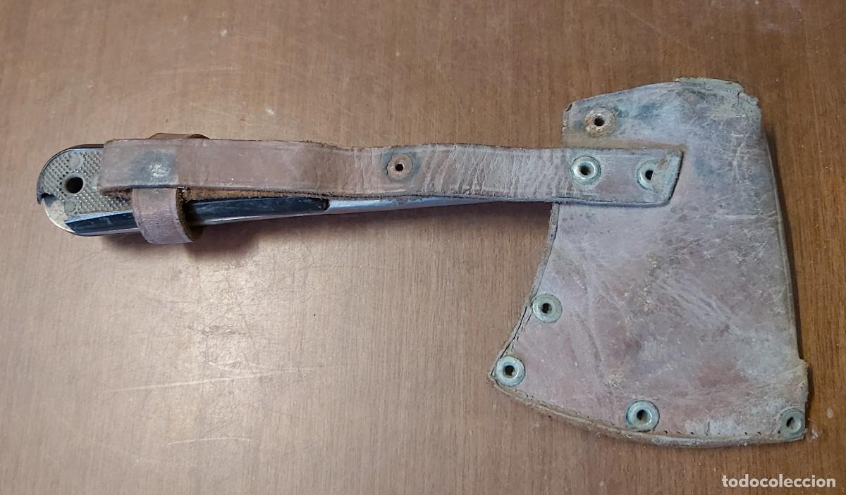 Militaria: Hacha martillo con funda, 22 cm - Foto 6