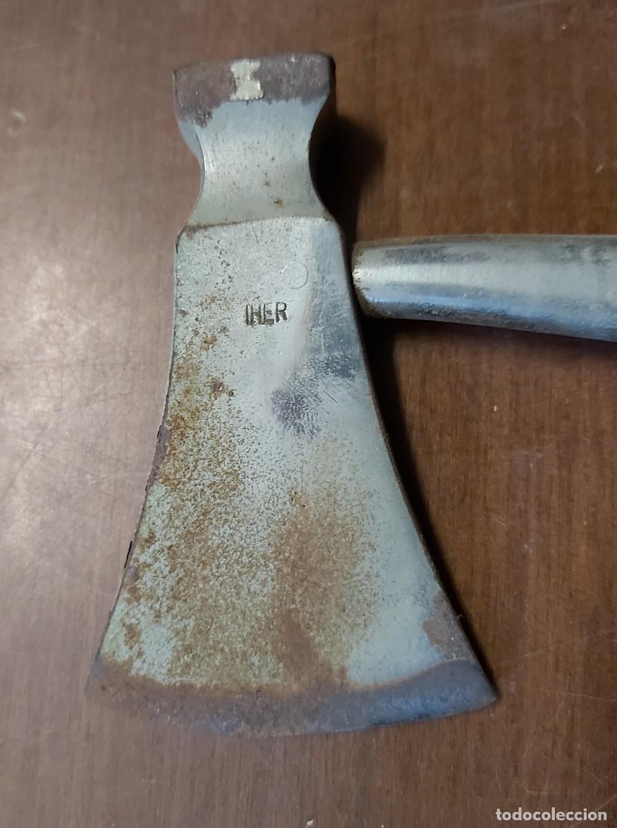Militaria: Hacha martillo con funda, 22 cm - Foto 10
