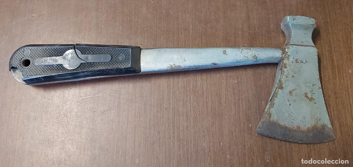 Militaria: Hacha martillo con funda, 22 cm - Foto 11