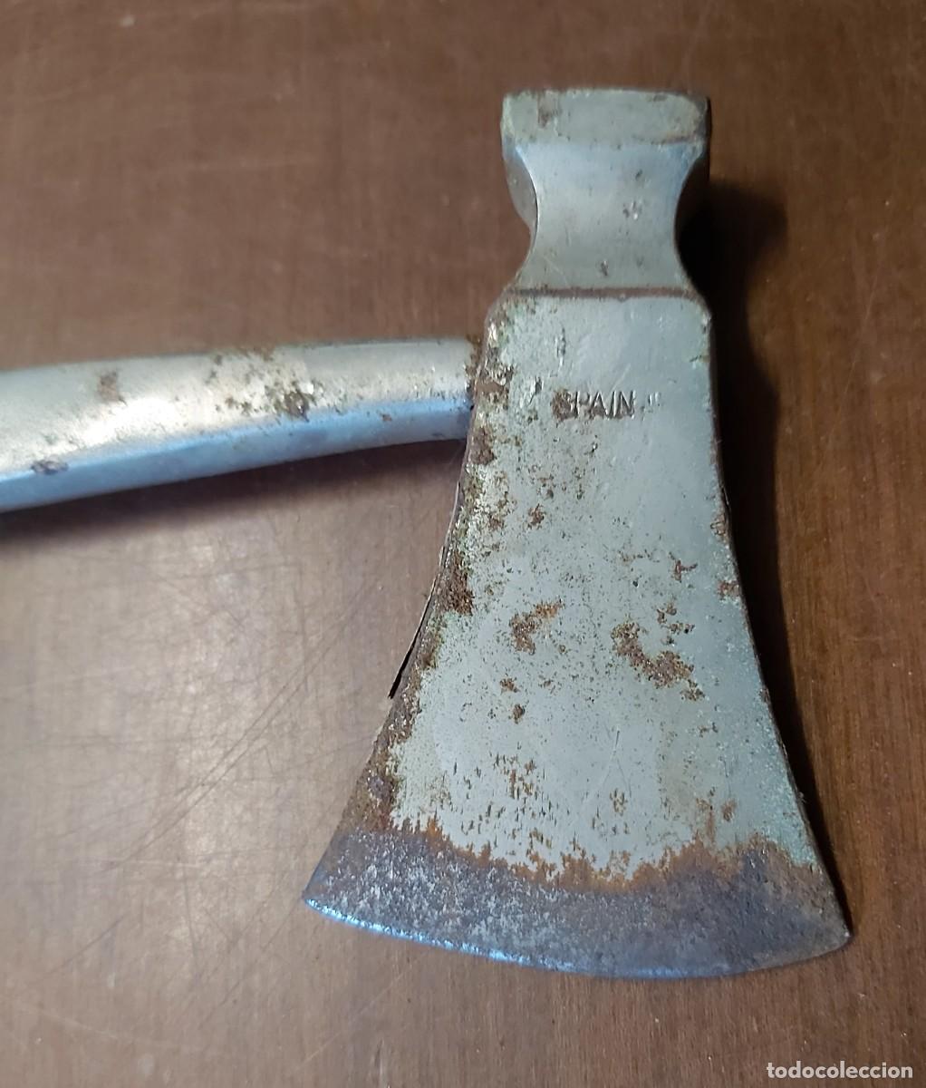 Militaria: Hacha martillo con funda, 22 cm - Foto 12