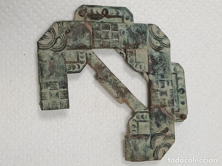 Militaria: Antigua hebilla militar - Foto 1