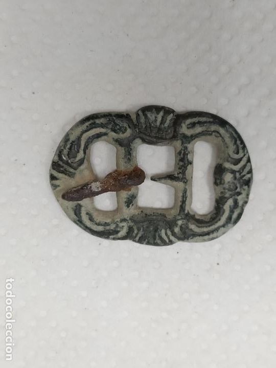 Militaria: Antigua hebilla militar - Foto 1