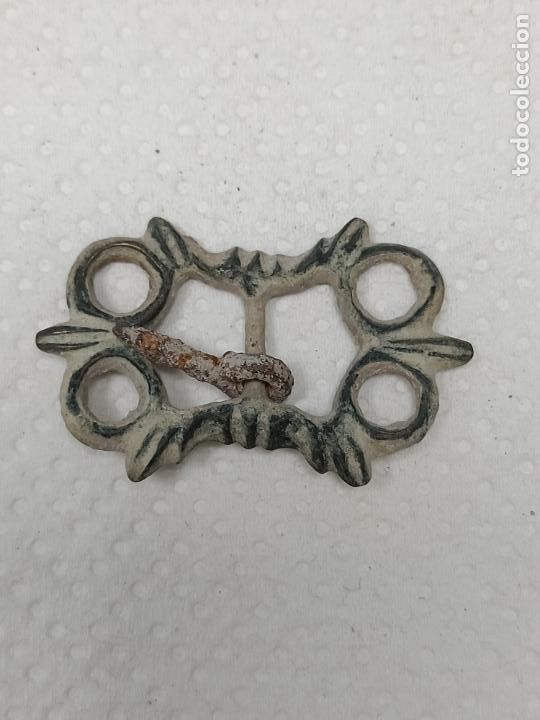 Militaria: Antigua hebilla militar - Foto 1