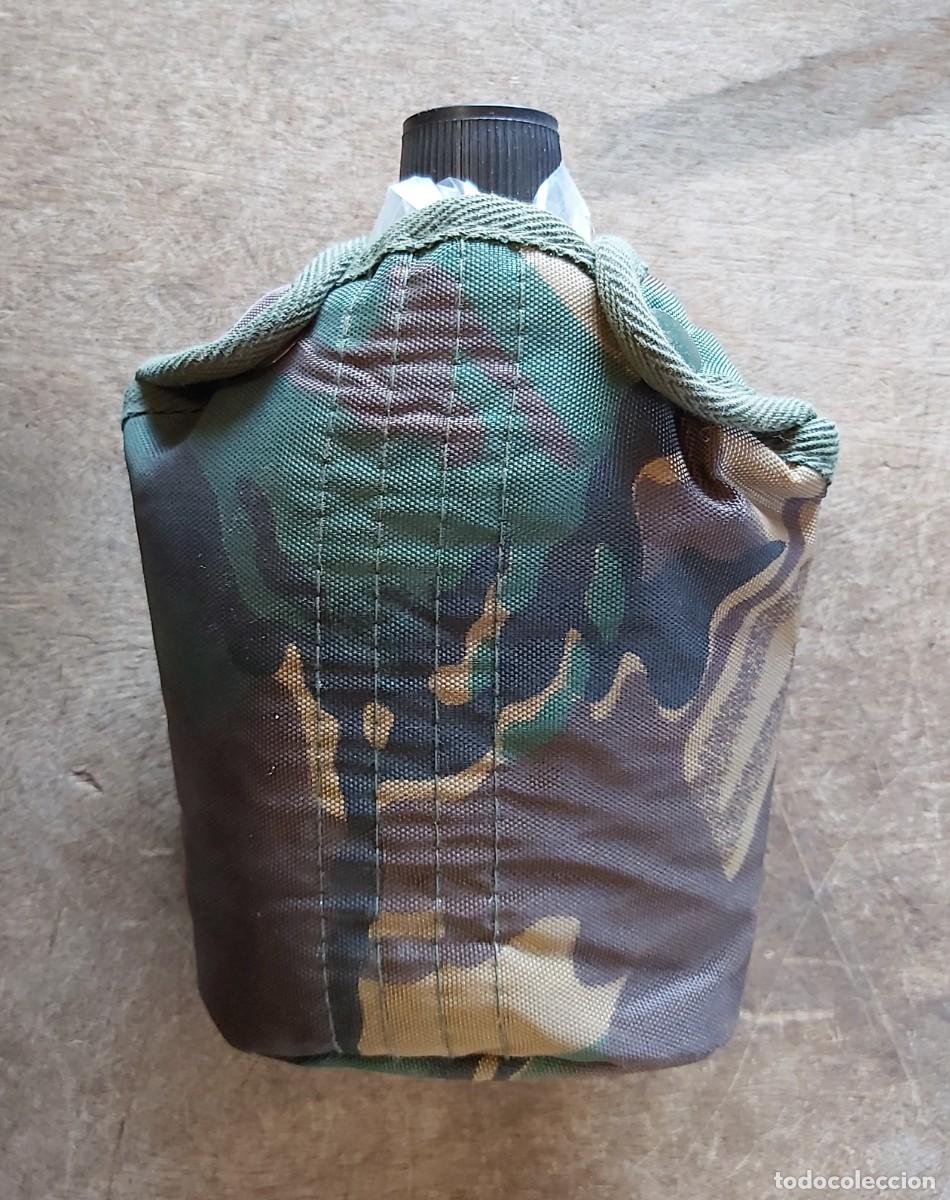 Militaria: Cantimplora con funda de camuflaje - Foto 1