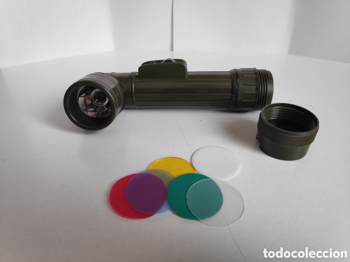 Militaria: Linterna de Codo, Ejercito. Militar. Linterna tactica acodada - Foto 4