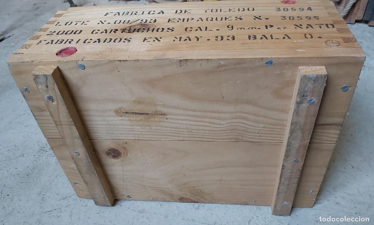 Militaria: Caja de madera, militar - Foto 7