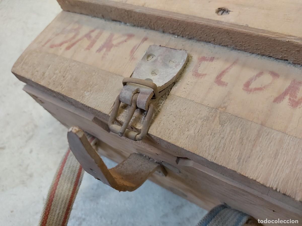 Militaria: Caja de madera, militar - Foto 5