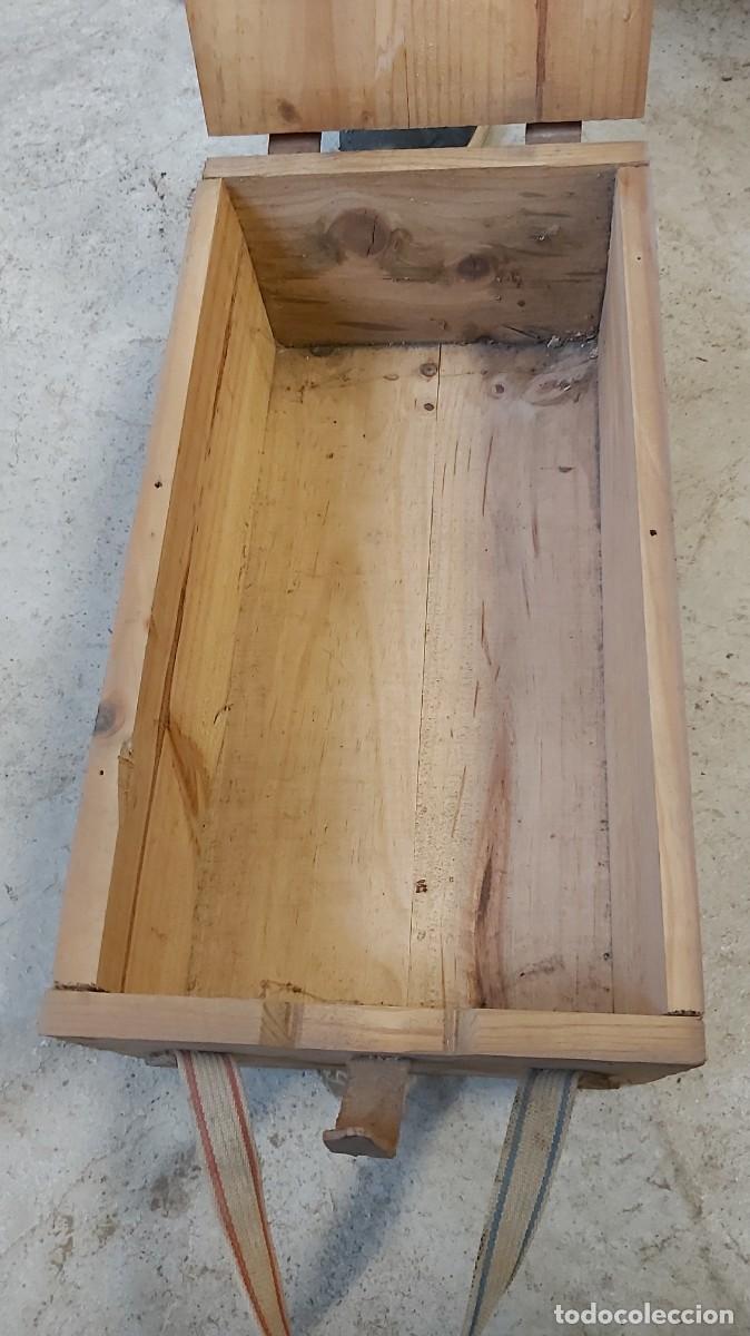 Militaria: Caja de madera, militar - Foto 6