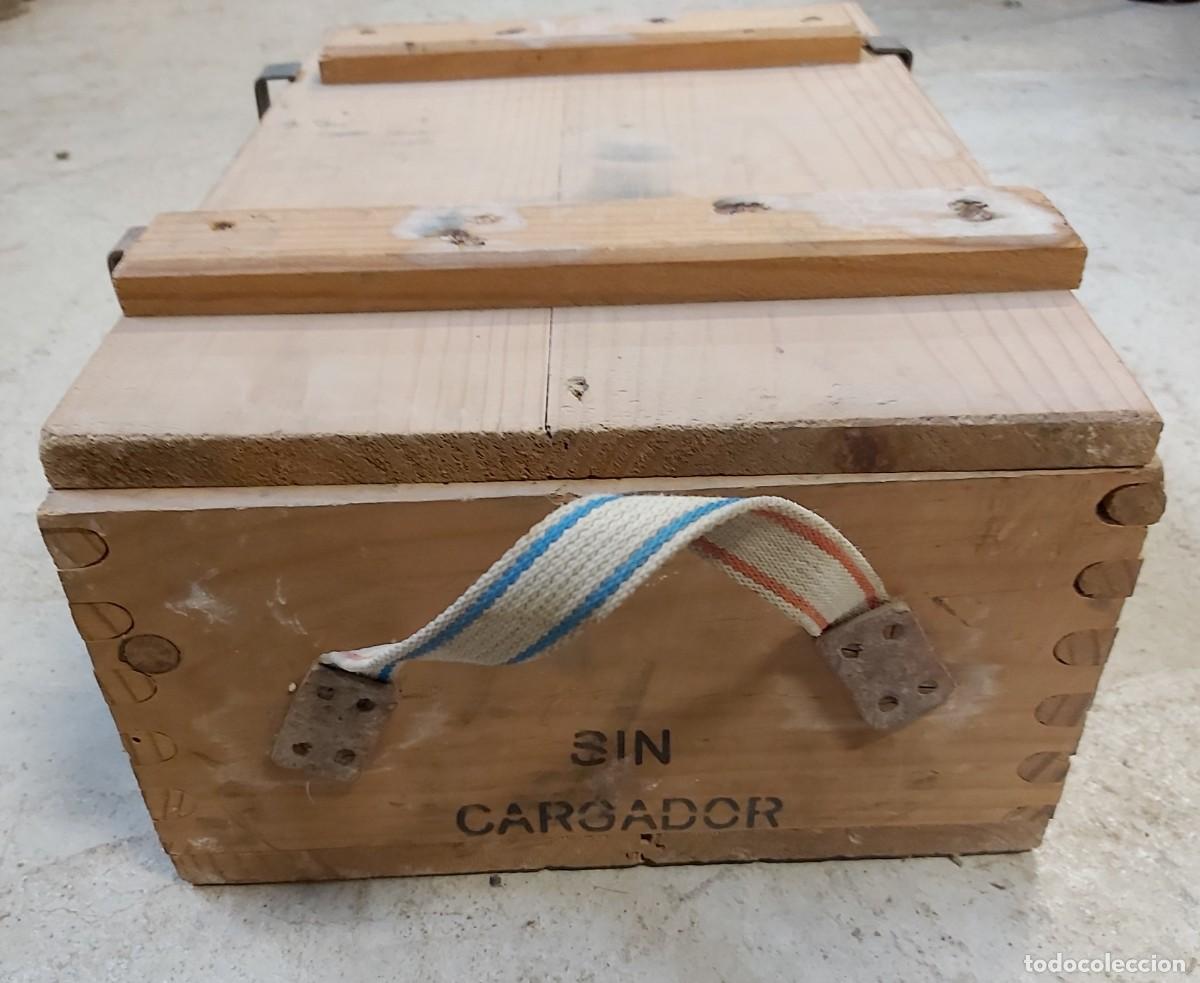Militaria: Caja de madera, militar - Foto 4