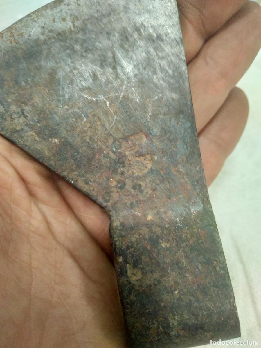 Militaria: Antigua Hacha Sin Marcajes- - Foto 4