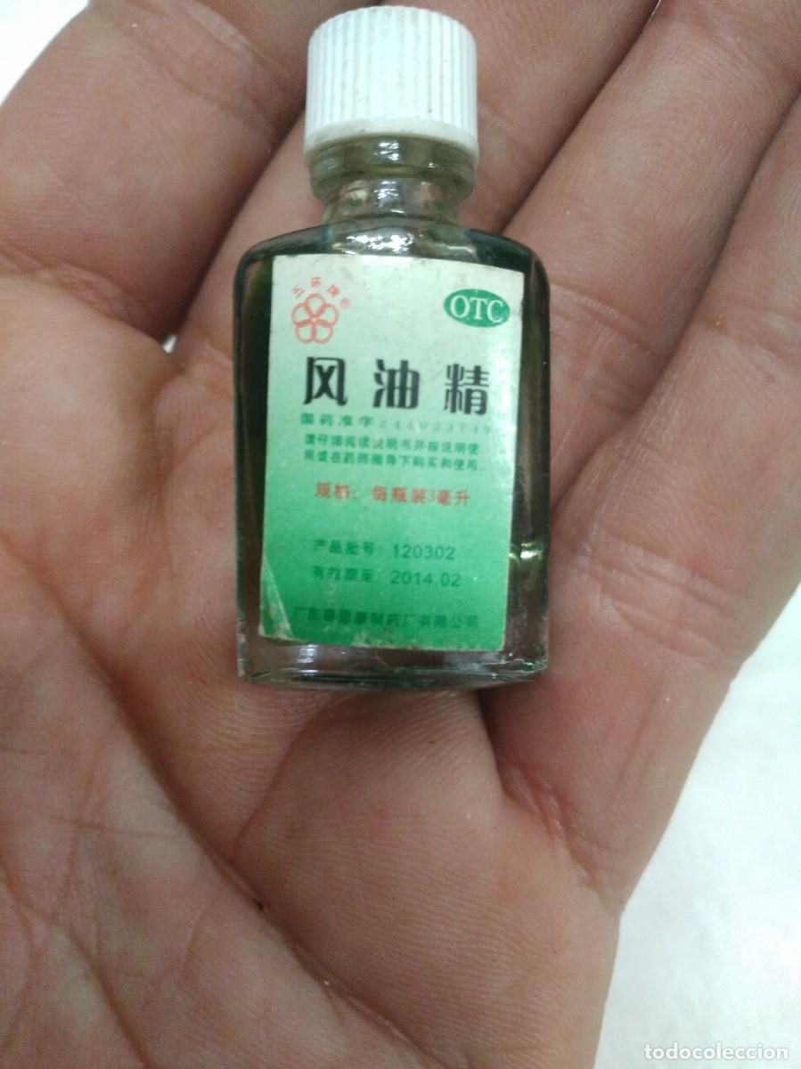 Militaria: Peque&ntilde;a Bote de Elixir Chino Militar - Foto 3