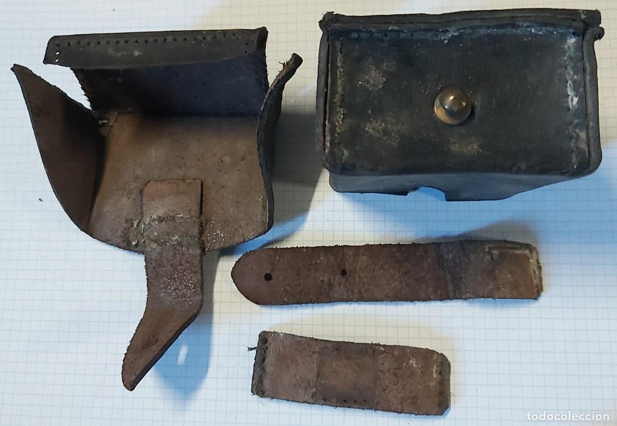 Militaria: Cartuchera para munici&oacute;n a restaurar - Foto 2