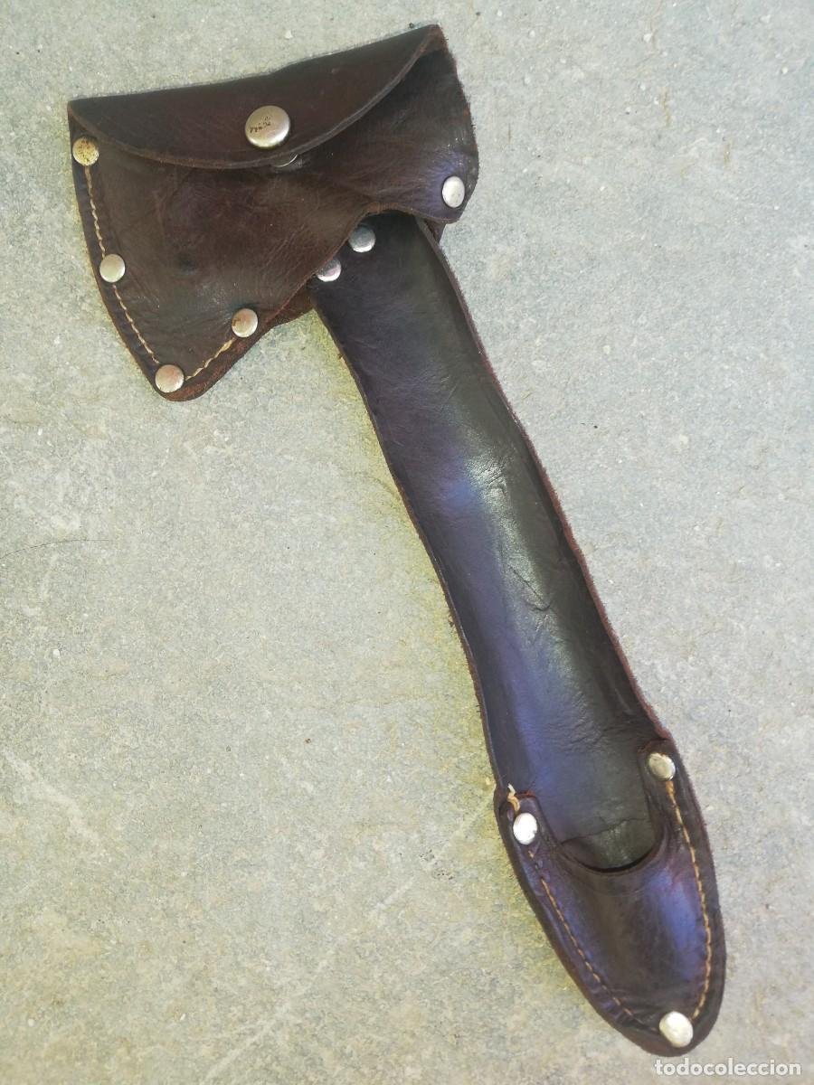 Militaria: Funda para hacha Iher de la OJE - Foto 1