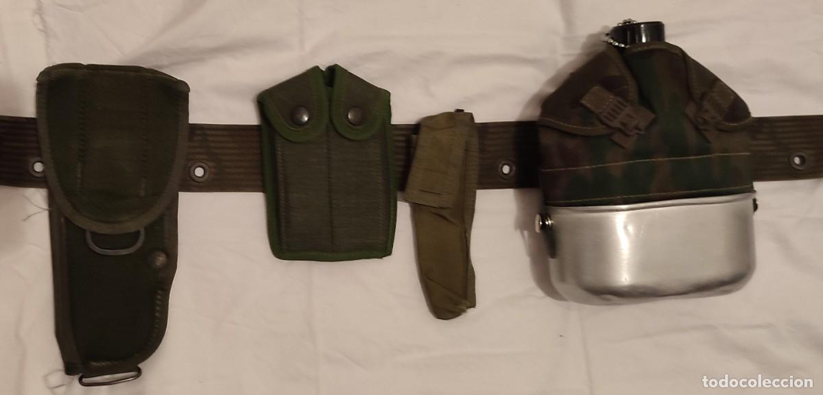 Militaria: CORREAJE DE COMBATE DEL EJ&Eacute;RCITO ESPA&Ntilde;OL. MUY COMPLETO - Foto 1