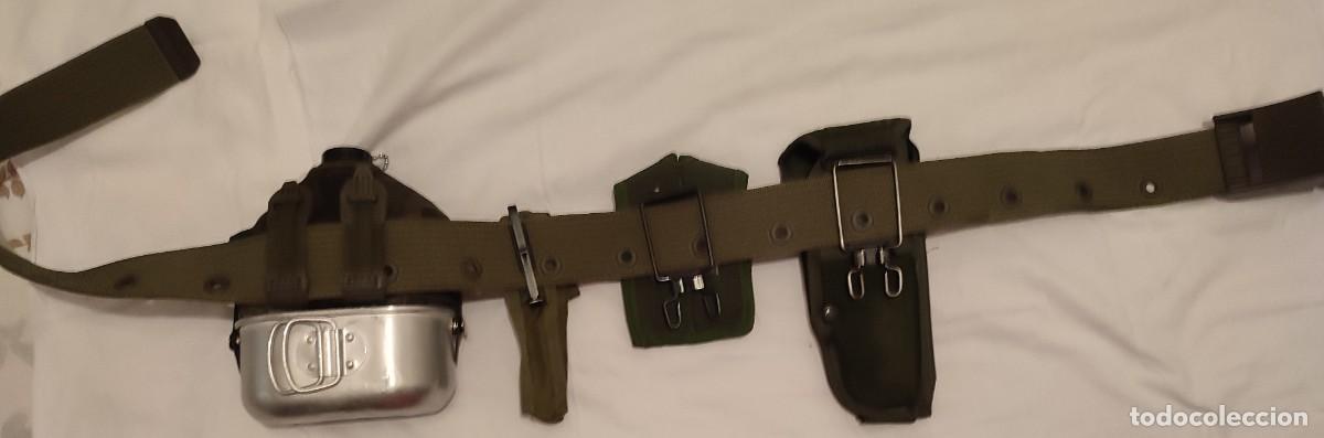 Militaria: CORREAJE DE COMBATE DEL EJ&Eacute;RCITO ESPA&Ntilde;OL. MUY COMPLETO - Foto 2