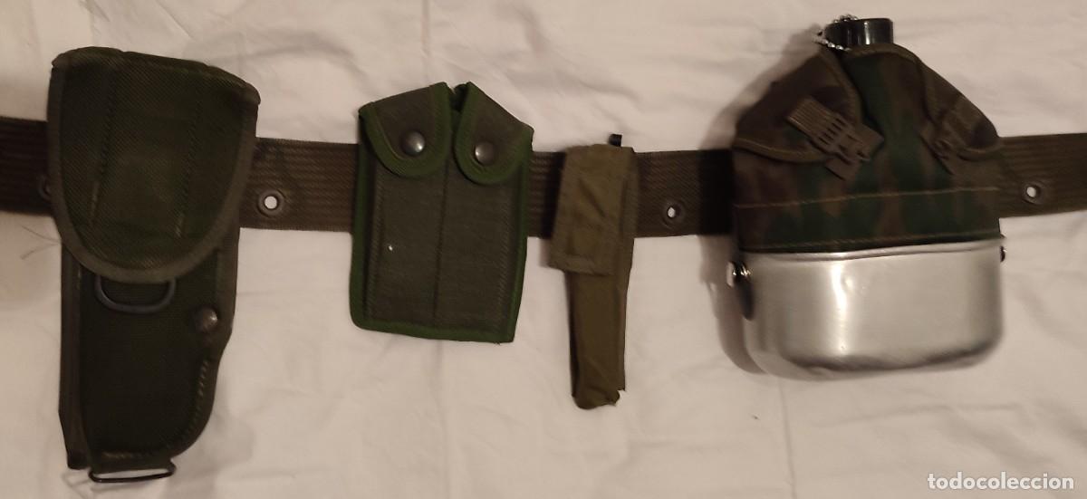 Militaria: CORREAJE DE COMBATE DEL EJ&Eacute;RCITO ESPA&Ntilde;OL. MUY COMPLETO - Foto 8
