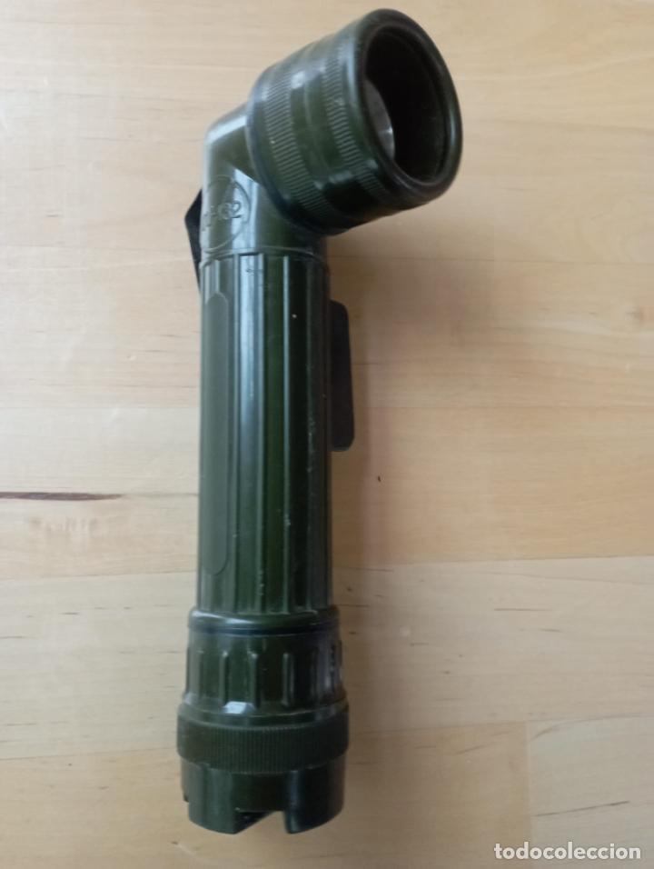 Militaria: LINTERNA IMPERMEABLE MODELO TL-132 DE SE&Ntilde;ALES - Foto 1