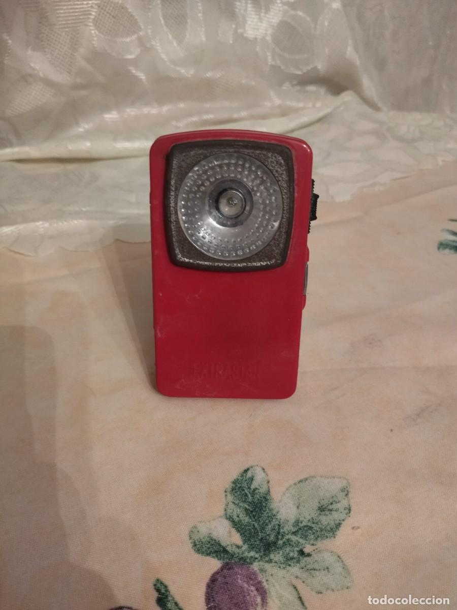 Militaria: Linterna de metal extrastar de petaca. - Foto 1