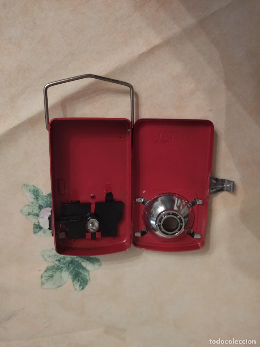 Militaria: Linterna de metal extrastar de petaca. - Foto 5