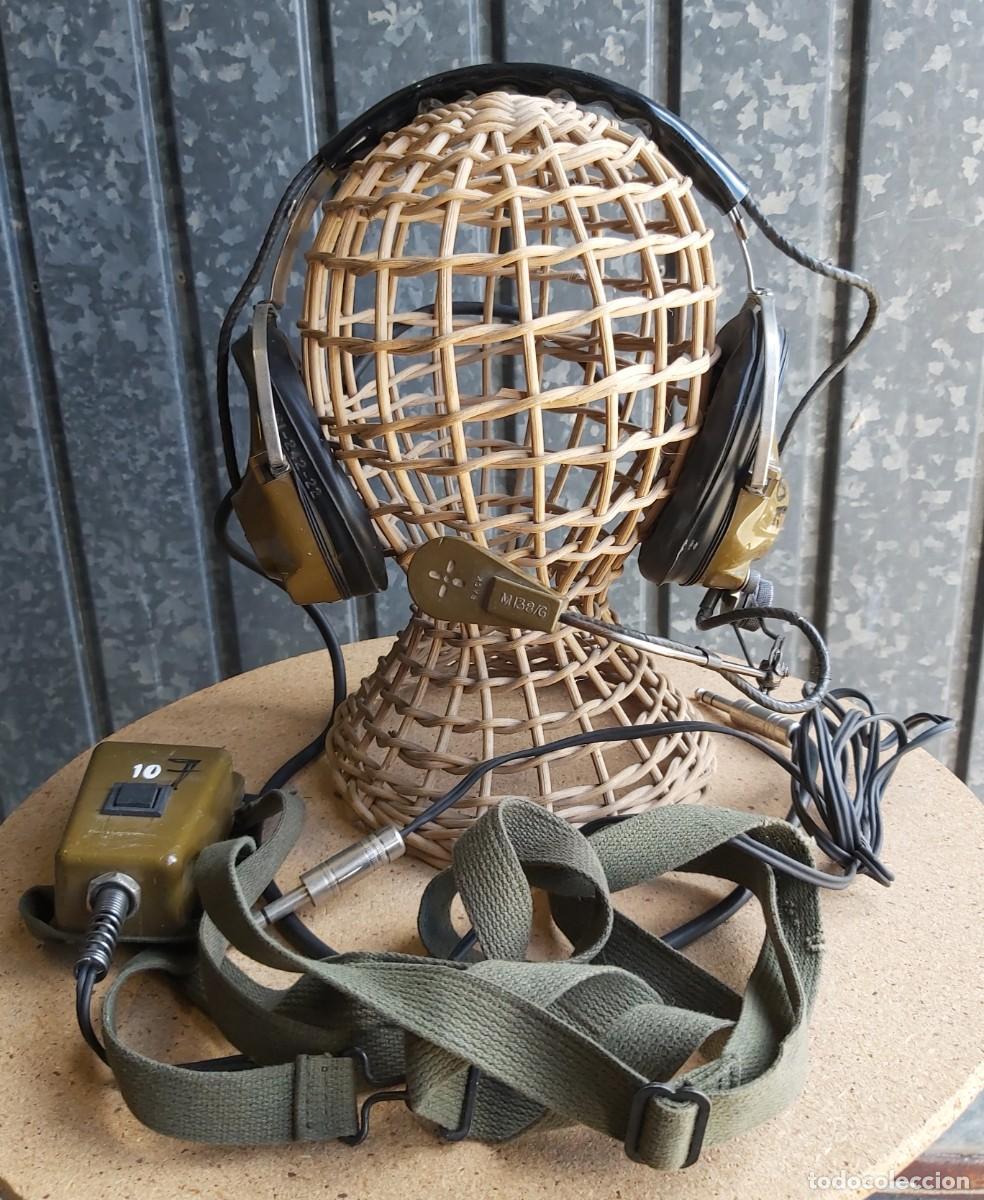Militaria: Auriculares con micr&oacute;fono acorazado - Foto 1