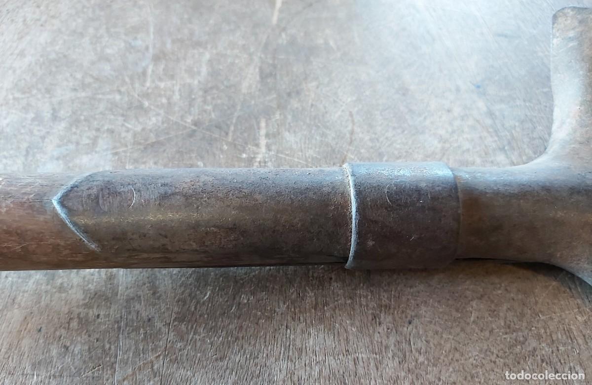 Militaria: Pala alemana con virola y marcaje - Foto 5
