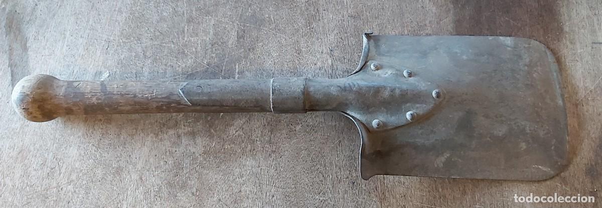 Militaria: Pala alemana con virola y marcaje - Foto 6