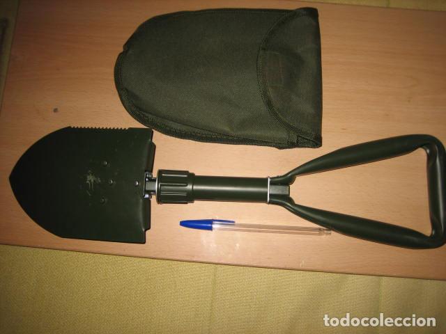 Militaria: minipala y funda lona - Foto 1
