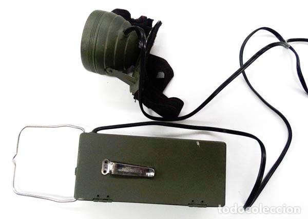 Militaria: LINTERNA FRONTAL MODELO WINCHESTER - Foto 3