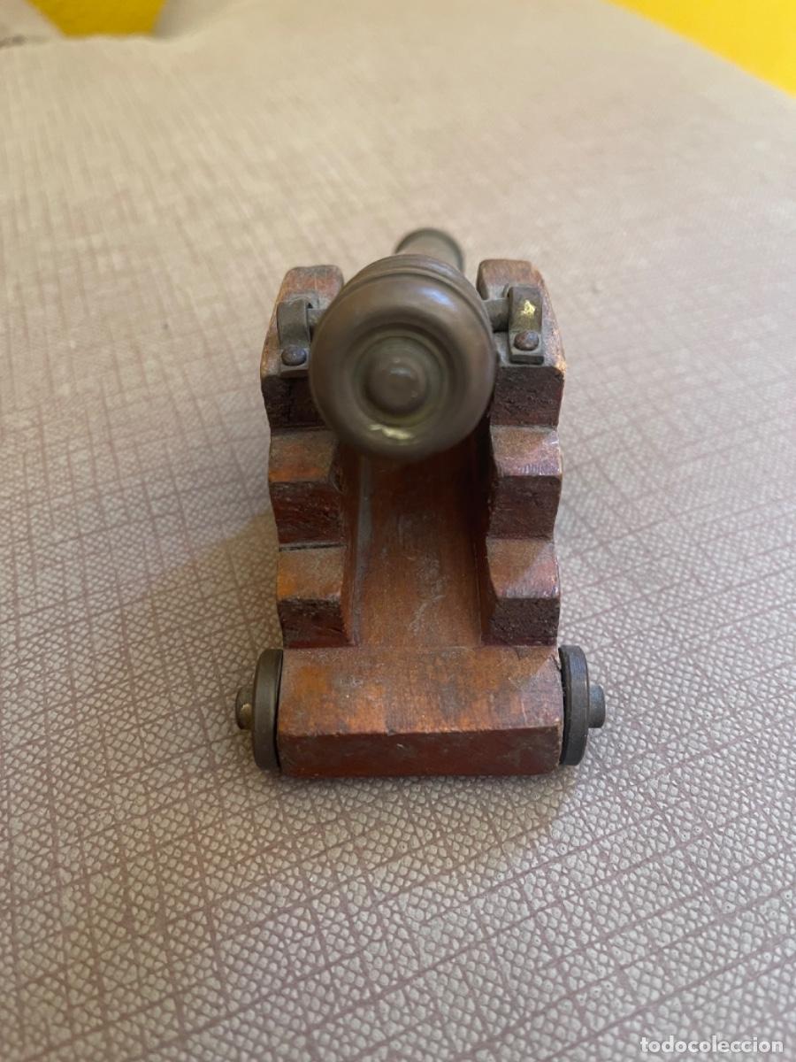 Militaria: CA&Ntilde;ON EN BRONCE 12,5 CM - Foto 3