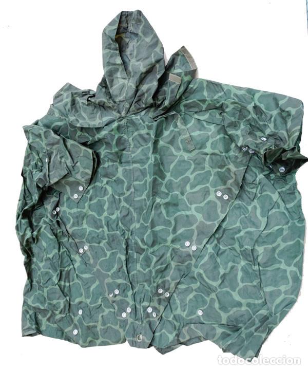 Militaria: EJ&Eacute;RCITO ESPA&Ntilde;OL: PONCHO-VIVAC INFANTER&Iacute;A DE MARINA,CAMO CAZAPATOS,A&Ntilde;OS 80. (C02.013)
