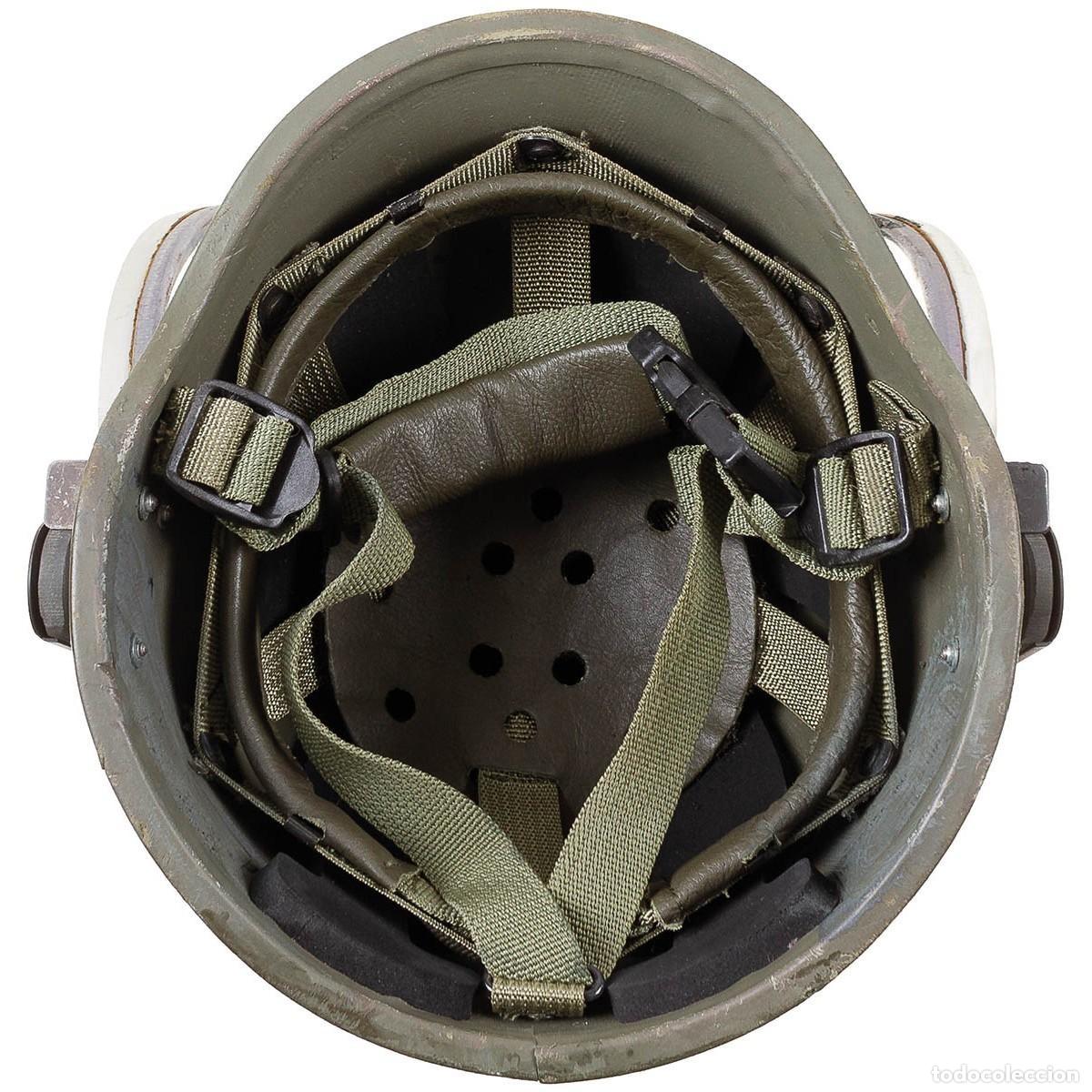 Militaria: CASCO BALISTICO CON VISERA EJERCITO ITALIANO - Foto 3